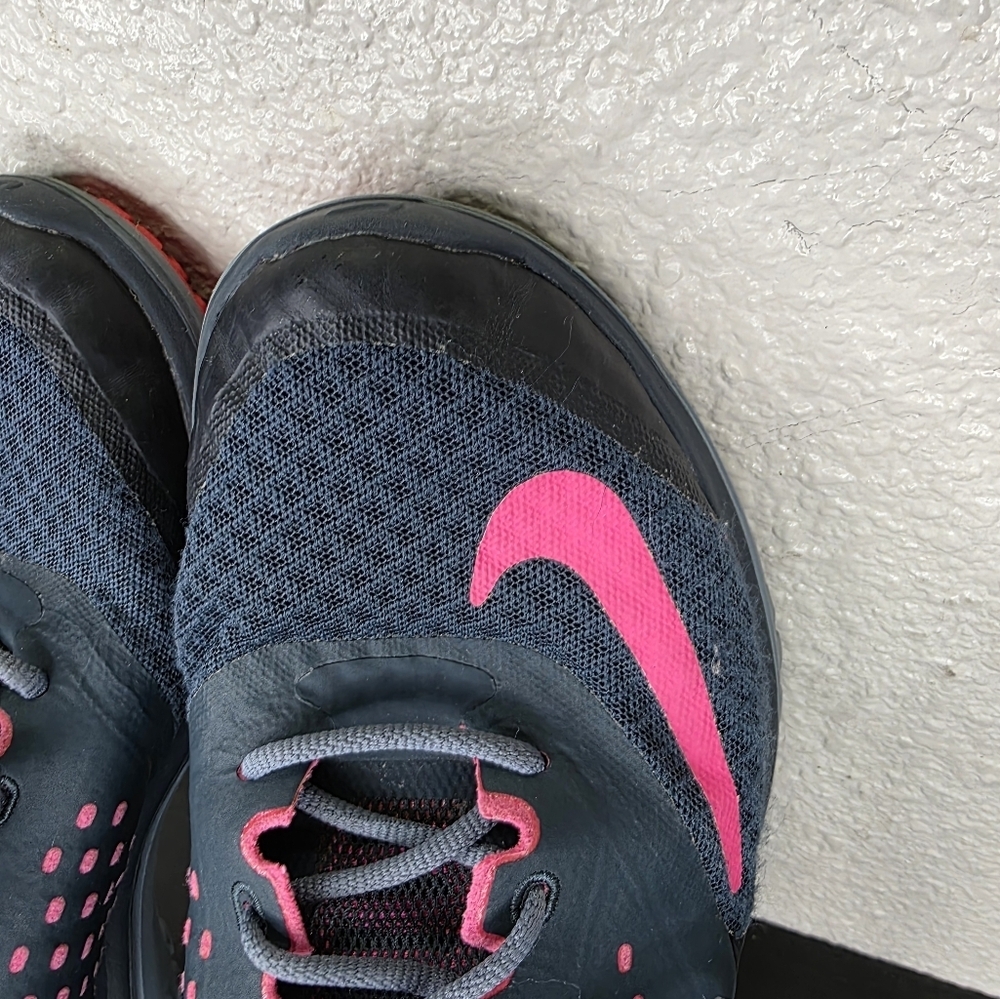 Nike FS Lite Run 2 Gray/Pink Running Shoes 684667-005 Womens Size 8.5 - Picture 16 of 16